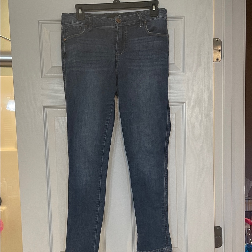1822 Denim Dark Blue Skinny Jeans